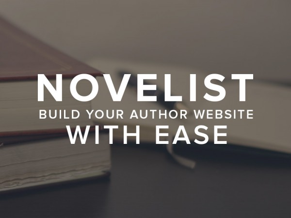 Novelist - Build your author website with ease