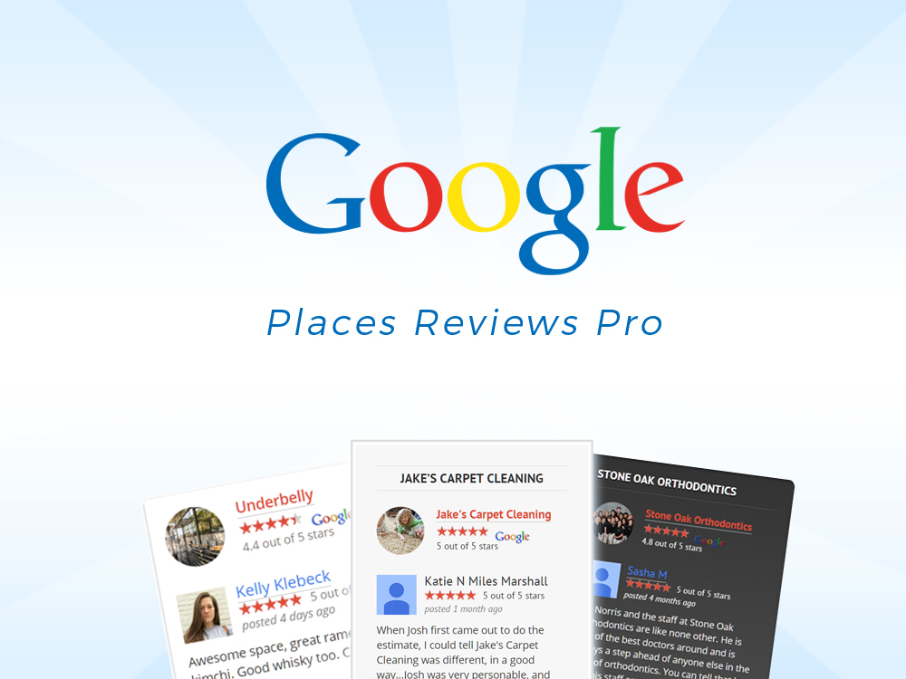 Google Places Reviews Pro