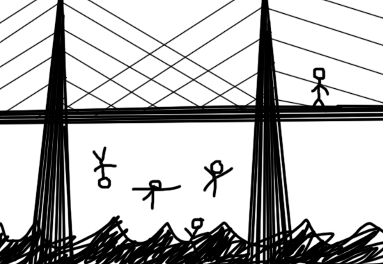 Jumping Off Bridge